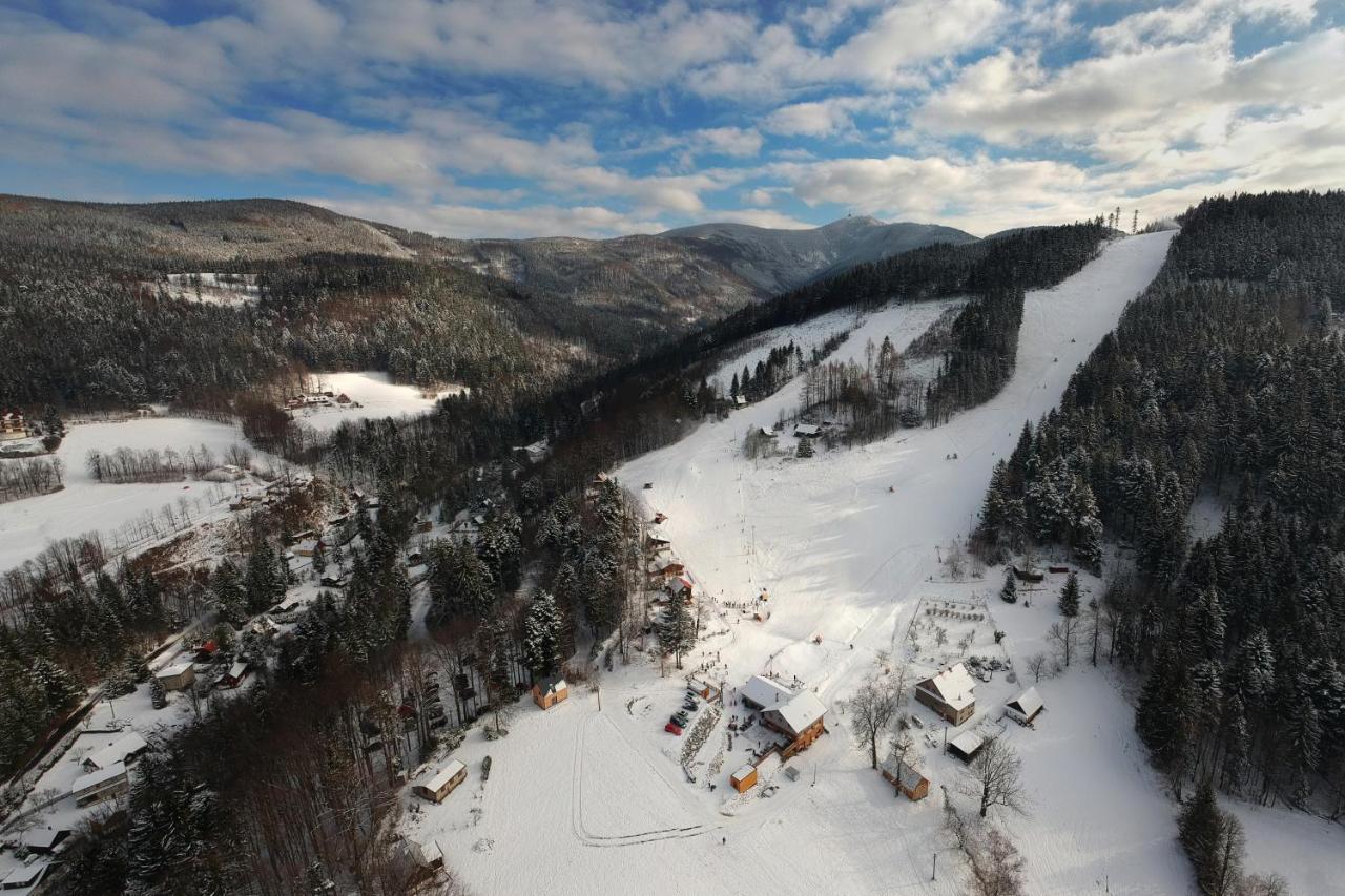 Vila Chata na sjezdovce Malenovice  Exteriér fotografie